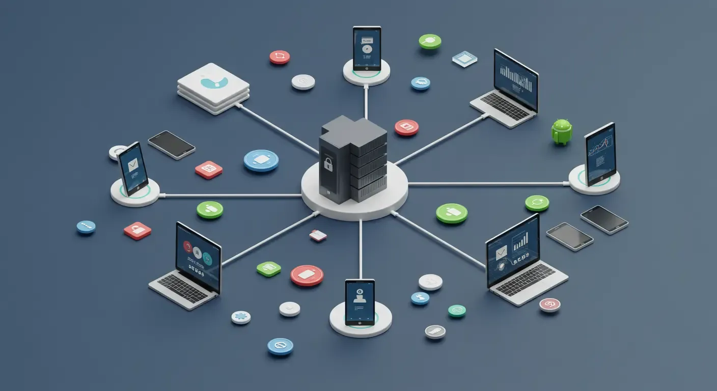 android device trust image showing all possible attack surfaces